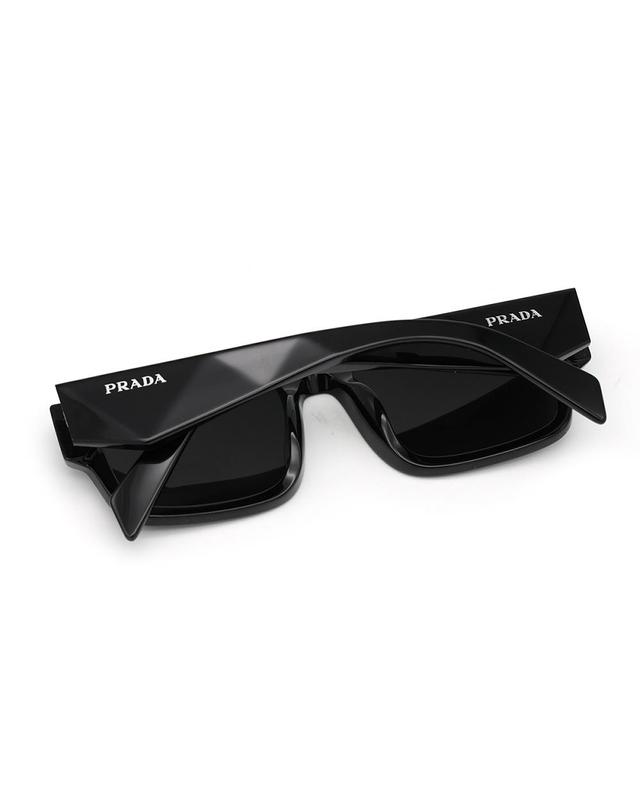 프라다 PRADA 프라다 선글라스 0PR A05SF 16K08Z 남녀공용 뿔테 착용컷