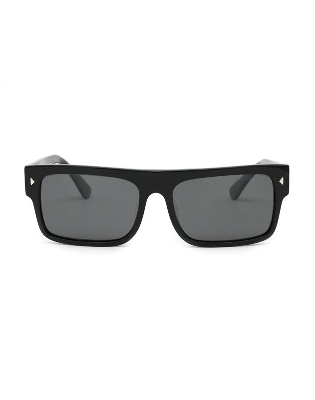 프라다 PRADA 프라다 선글라스 0PR A10SF 16K08G 남녀공용 뿔테 착용컷