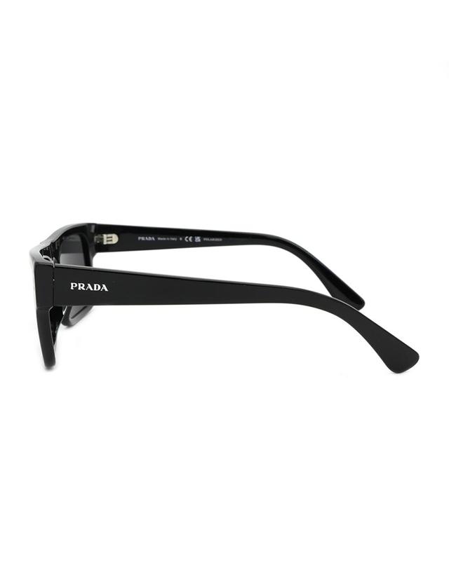 프라다 PRADA 프라다 선글라스 0PR A10SF 16K08G 남녀공용 뿔테 착용컷