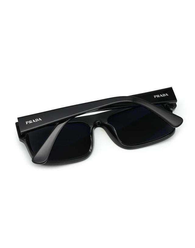 프라다 PRADA 프라다 선글라스 0PR A10SF 16K08G 남녀공용 뿔테 착용컷