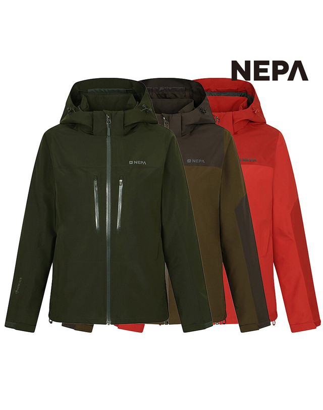 네파 네파 여성 컨버트 고어 방수 자켓 7J60501 착용컷