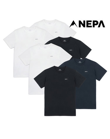네파 공용 데일리 패키지 티셔츠 (2EA) 7KG5360