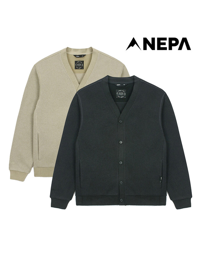 네파 네파 공용 그라티아 스웨터 가디건 7KF6142 착용컷
