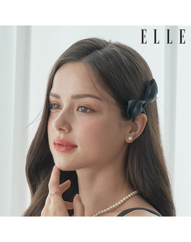 언발 리본 헤어핀 ELHP002
