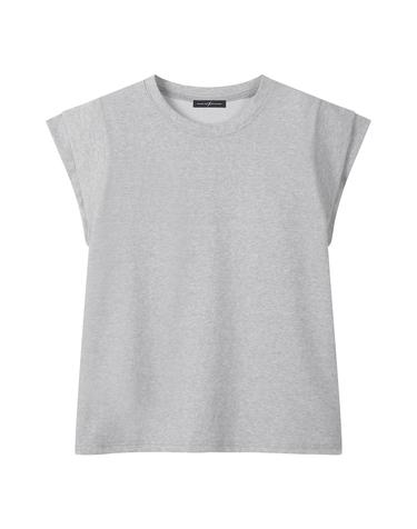 데일리 더블 숄더 무지 반팔 티셔츠 (NQ2LW016L0)