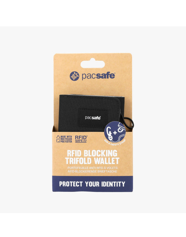 팩세이프 [팩세이프 PACSAFE] 11005130 공용 반지갑 착용컷
