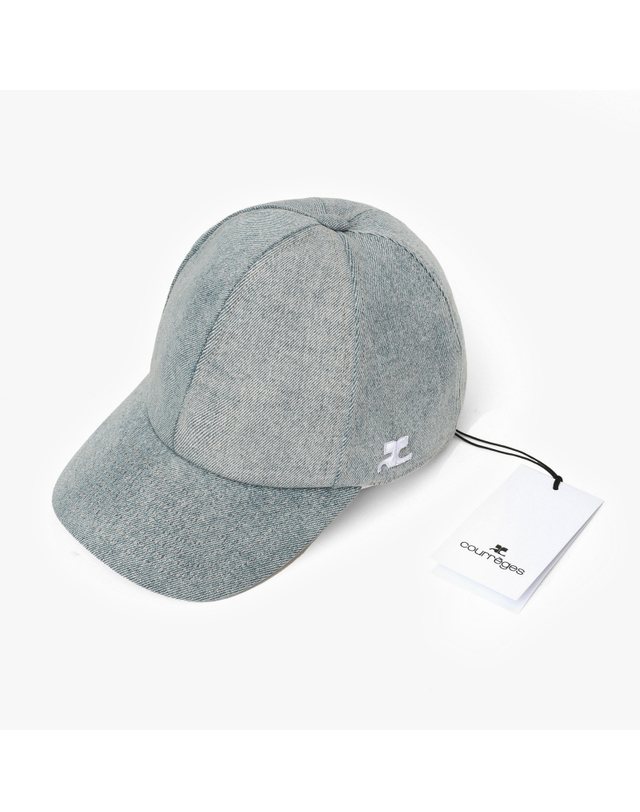 쿠레쥬 [꾸레쥬 COURREGES] 124ACT002 DE0016 7011 여성 볼캡 착용컷