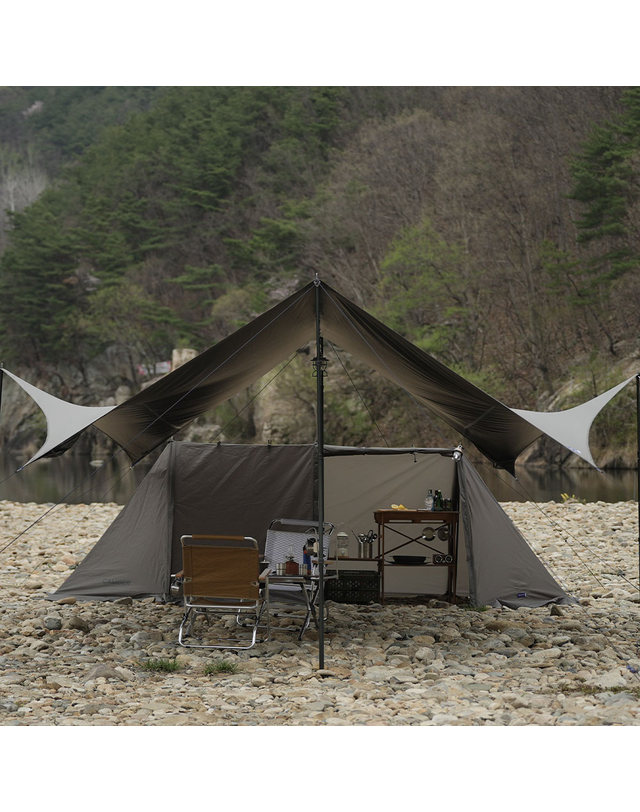 블루폴 블루폴 캠버 옥타 타프 착용컷