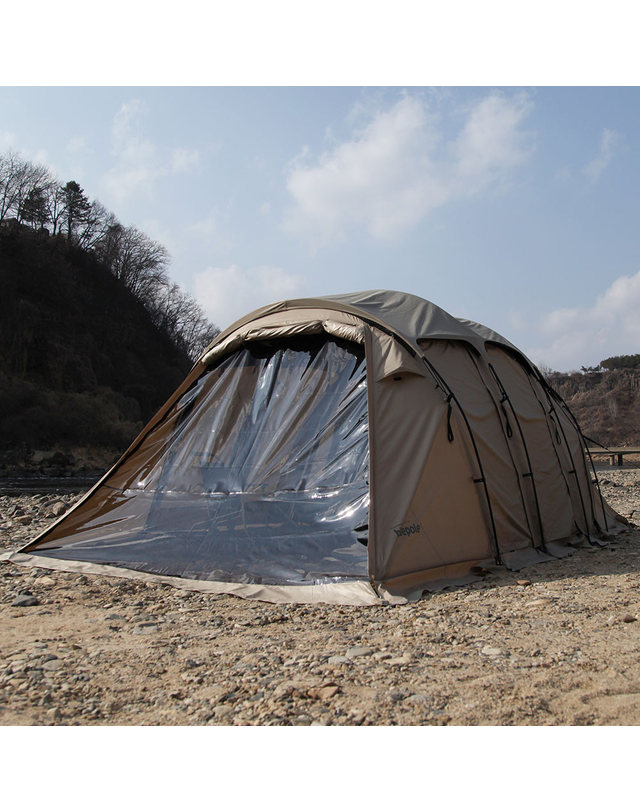 블루폴 블루폴 리치필드 리빙쉘 텐트 전용 TPU 우레탄창 착용컷