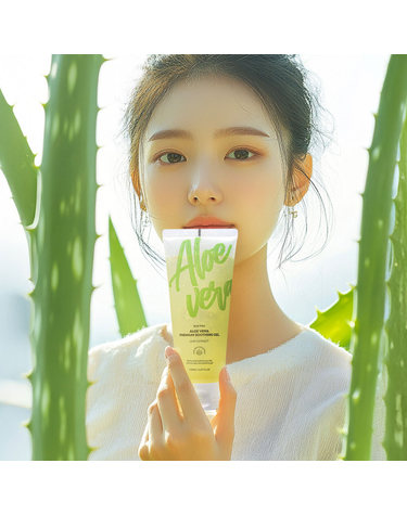 블루폴 알로에베라 프리미엄 수딩젤 피부진정 수분 바디로션 젤 크림 무향 150ml