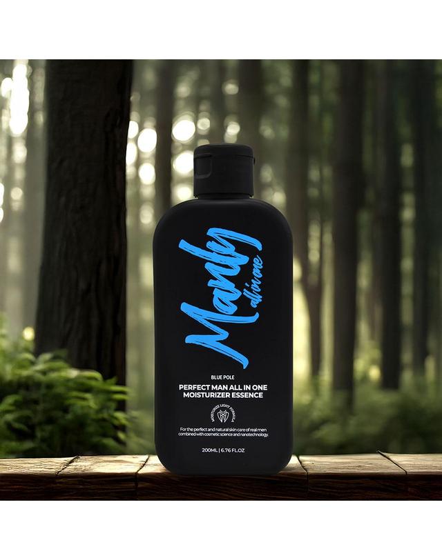 블루폴 블루폴 남성 올인원 스킨케어 로션 모이스처라이저 에센스 200ml 착용컷