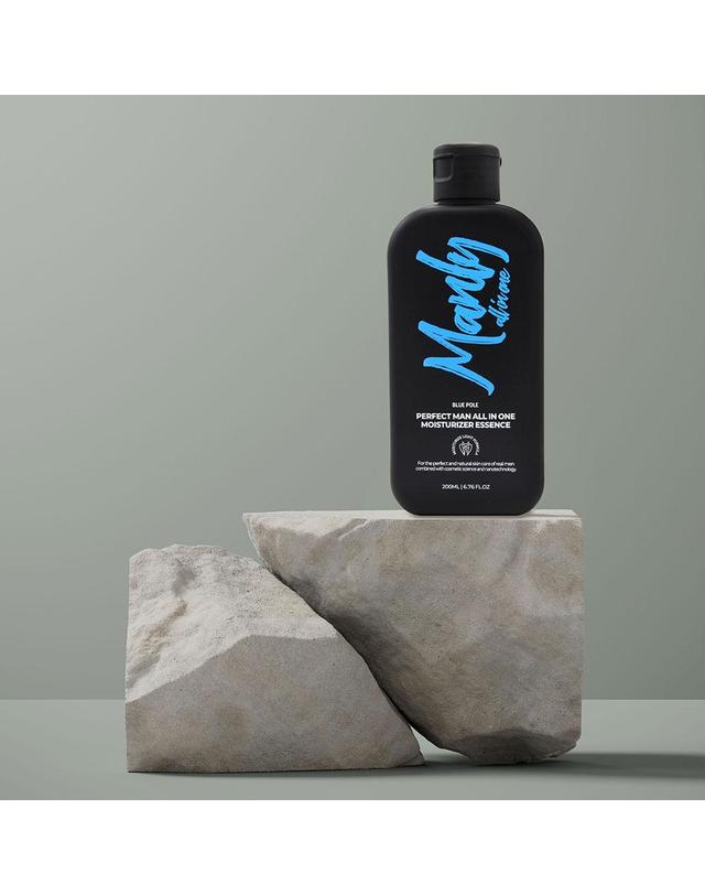 블루폴 블루폴 남성 올인원 스킨케어 로션 모이스처라이저 에센스 200ml 착용컷