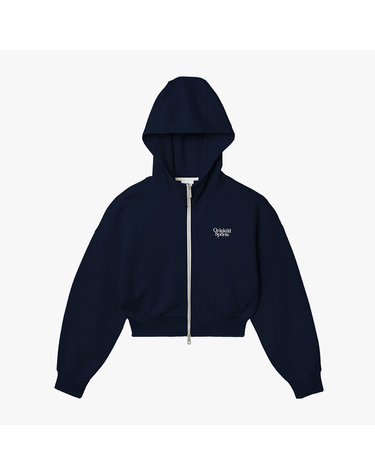 프로스펙스 [WOMEN] TWO WAY ZIPPER POINT HOODIE DKNY (PO3WN24S112)
