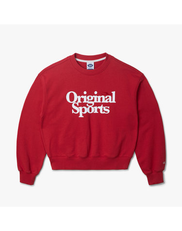 프로스펙스 [WOMEN] CLASSIC LOGO CREWNECK REDE (PO3WT23W712)