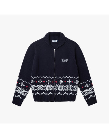 프로스펙스 NORDIC GRAPHIC POINT CARDIGAN NAVY (PO3MJ24W731)