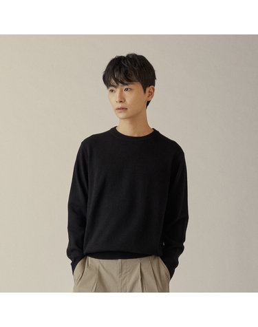 매너그램 [까사델필라토 이태리 수입원사] 까사델필라토 라운드니트 블랙
