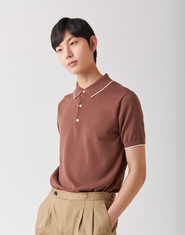 울트라파인 실켓 카라니트 브라운_안티필링