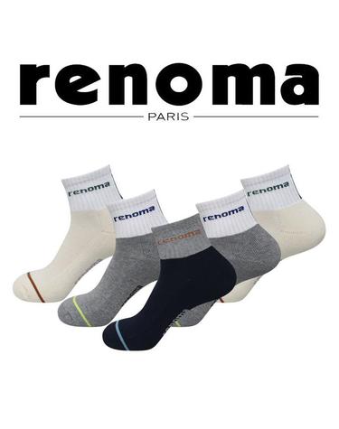남성 중목 스포츠 이중쿠션 파일 양말 RM5303 5족