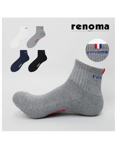 남성 중목 스포츠 이중쿠션 파일 양말 RM5302 3족