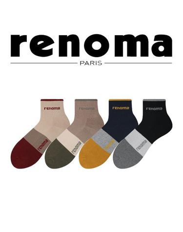 남성 중목 스포츠 이중쿠션 파일 양말 RM5301