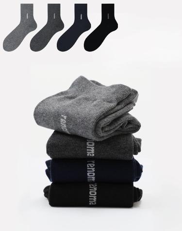 남성 신사정장 무지 중목양말 RM1301