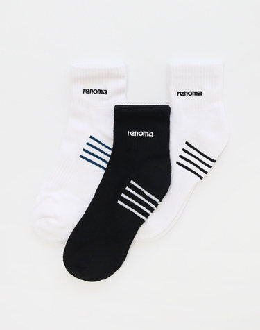 남성 스포츠 슬림 블럭 단목 양말 RM8517 12족