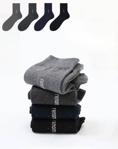 남성 도트 중목 신사정장양말 RM1303