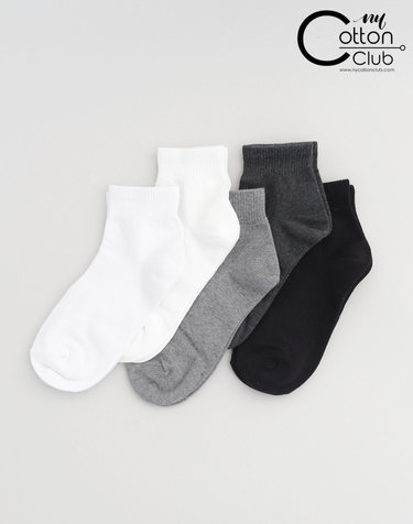 W2203 여성 무지 단목 양말