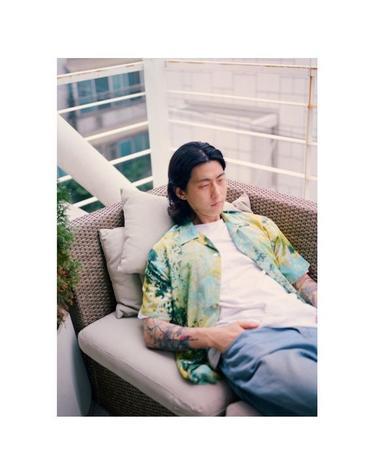 [Hawaiian Shirt] Life in Travel-Tie-dye Lime