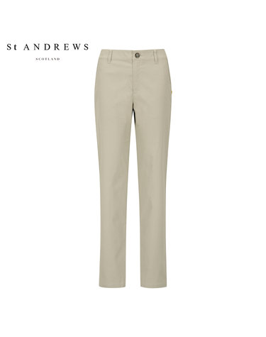 여성 체커보드 골드 별 심볼 팬츠