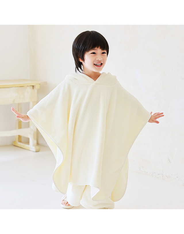 베이-비 BAY-B 유아 목욕 가운 아기 수건 아동 뽀송이 극세사 비치가운 착용컷