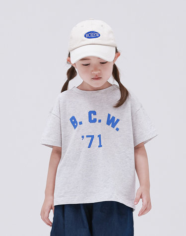 BCREW B.C.W 반팔 티셔츠 NT-MG
