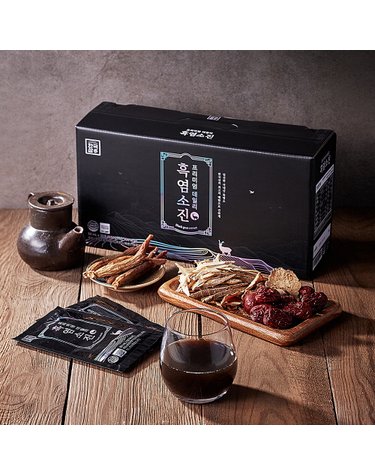 [한국삼] 프리미엄 데일리 흑염소진 (50mlx30포/선물형 캐리어타입)