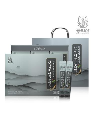[동의삼] 프리미엄 데일리 산삼배양근스틱 (10gx30포) + 쇼핑백 증정