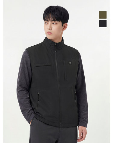 웨스트우드 남성 멀티 포켓 윈드 베스트_WO3MTVT601