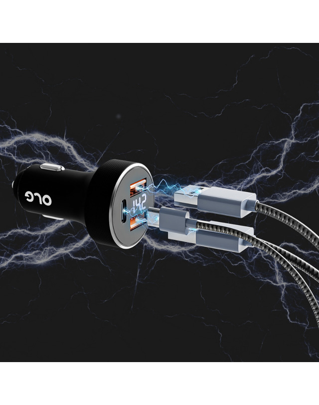 올지 올지 트리플 시거잭 차량용 충전기 100W 고속 시가잭 usb 자동차 c타입 급속 충전잭 착용컷