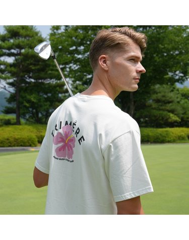 FLORAL GRAPHIC T-SHIRT MAN WHITE