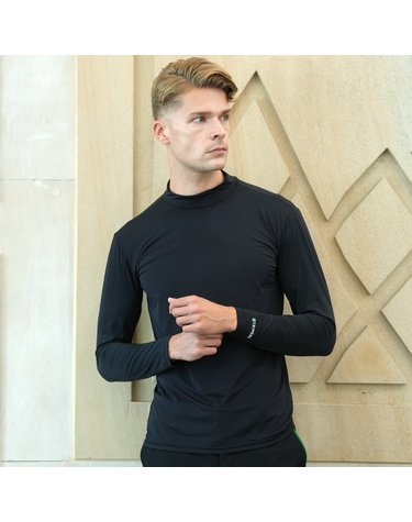 MODERN HALF BASE LAYER MAN BLACK