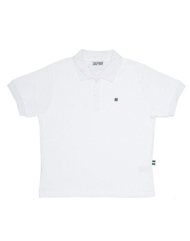 트리메르 LOGO WAPEN SHORT SLEEVE PK TEE F/L WOMAN WHITE 착용컷