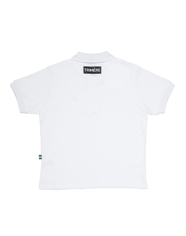 트리메르 LOGO WAPEN SHORT SLEEVE PK TEE F/L WOMAN WHITE 착용컷