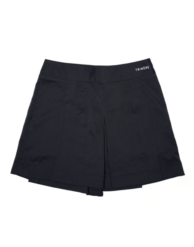 트리메르 PLEATS CULOTTE PANTS D/NAVY 착용컷