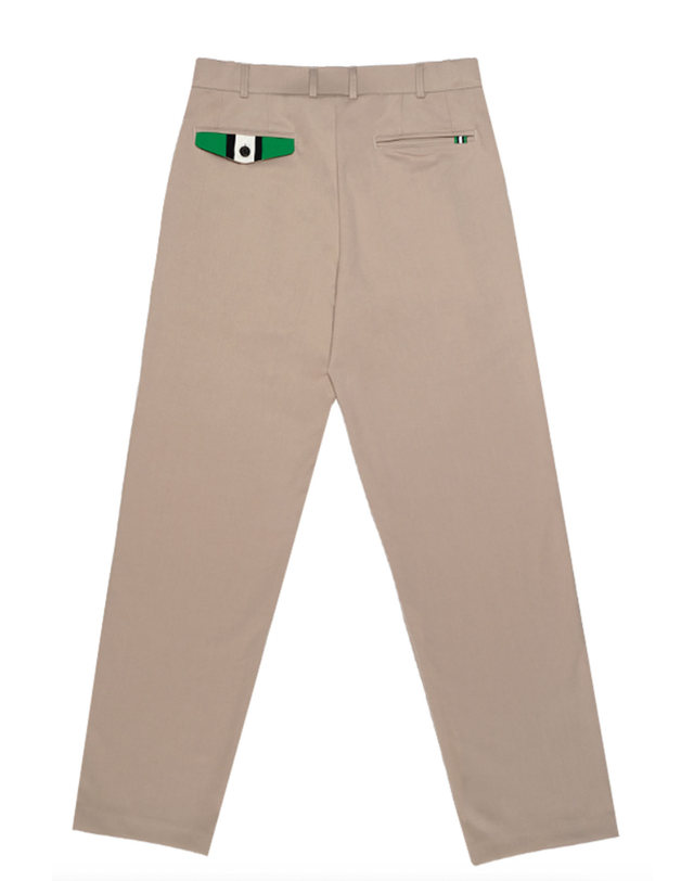 트리메르 BASIC TWO TUCK PANTS BEIGE 착용컷