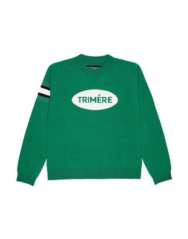 트리메르 Signature Line Cashmere Knit PULLOVER WOMAN GREEN 착용컷