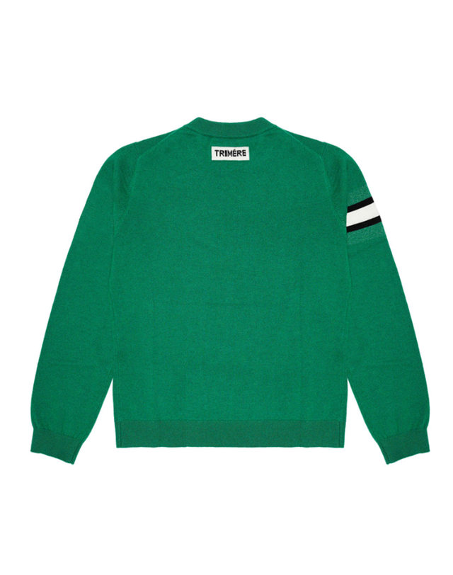 트리메르 Signature Line Cashmere Knit PULLOVER WOMAN GREEN 착용컷