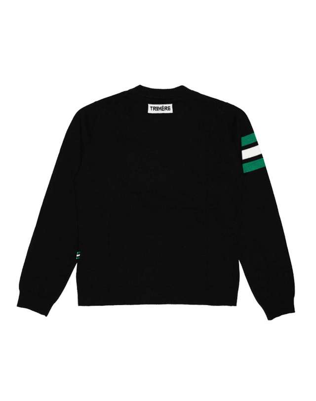 트리메르 Signature Line Cashmere Knit PULLOVER WOMAN BLACK 착용컷