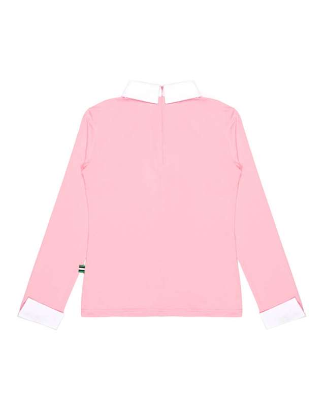 트리메르 POINT COLOR SLIM TEE PINK 착용컷