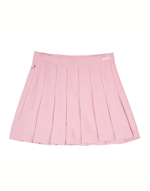 트리메르 PLEATED TENNIS SKIRT PINK 착용컷