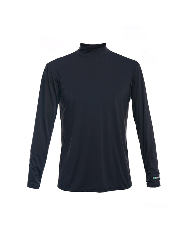 트리메르 MODERN HALF BASE LAYER MAN BLACK 착용컷