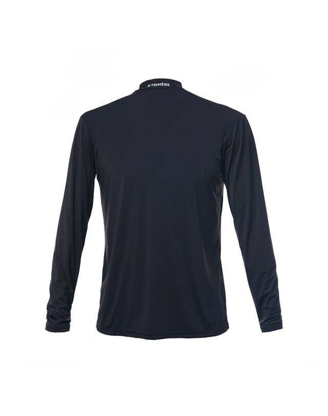 트리메르 MODERN HALF BASE LAYER MAN BLACK 착용컷