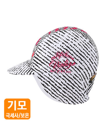 방한 사이클링캡 스포티드-귀달이 쪽모자/보드/스키